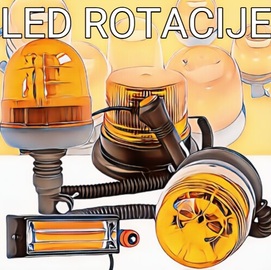LED Rotacione lampe